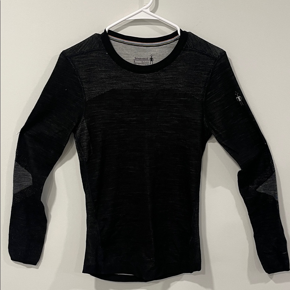Smartwool Black Long Sleeve Shirt Sweater